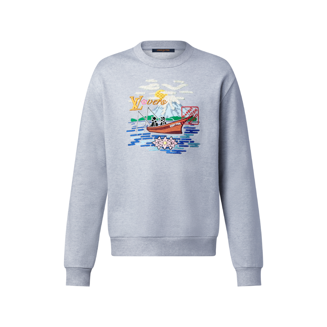 Embroidered Sweatshirt - Men - Ready-to-Wear | LOUIS VUITTON ®